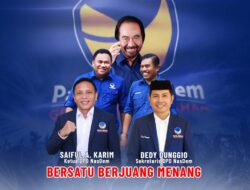 Saiful Karim Resmi Pimpin DPD NasDem Gorontalo Utara 2025–2029, Siap Konsolidasi Hadapi Pilkada dan Pileg
